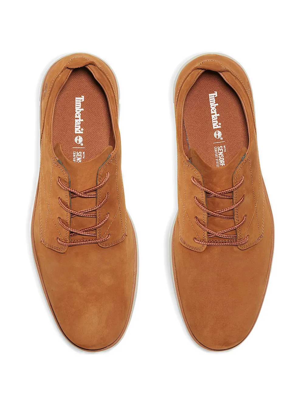 Timberland Bradstreet plain-toe lace-up boots Brown