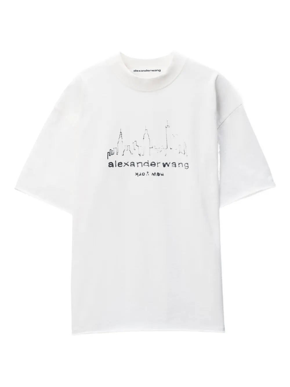Alexander Wang cotton T-shirt | White | Image 1