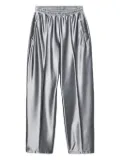 Alexander Wang satin track pants - Silver