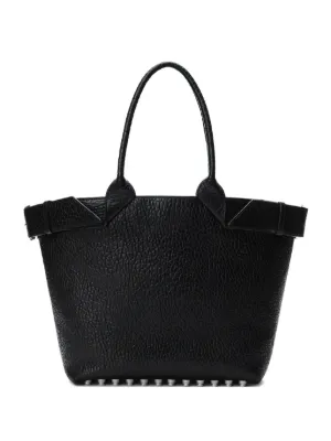 ALEXANDER WANG ラフィア トートバッグ Punch XL Tote Bag in Raffia in BLACK | alexanderwang®