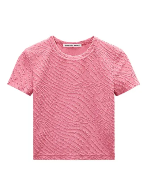 Alexander Wang logo-embossed T-shirt