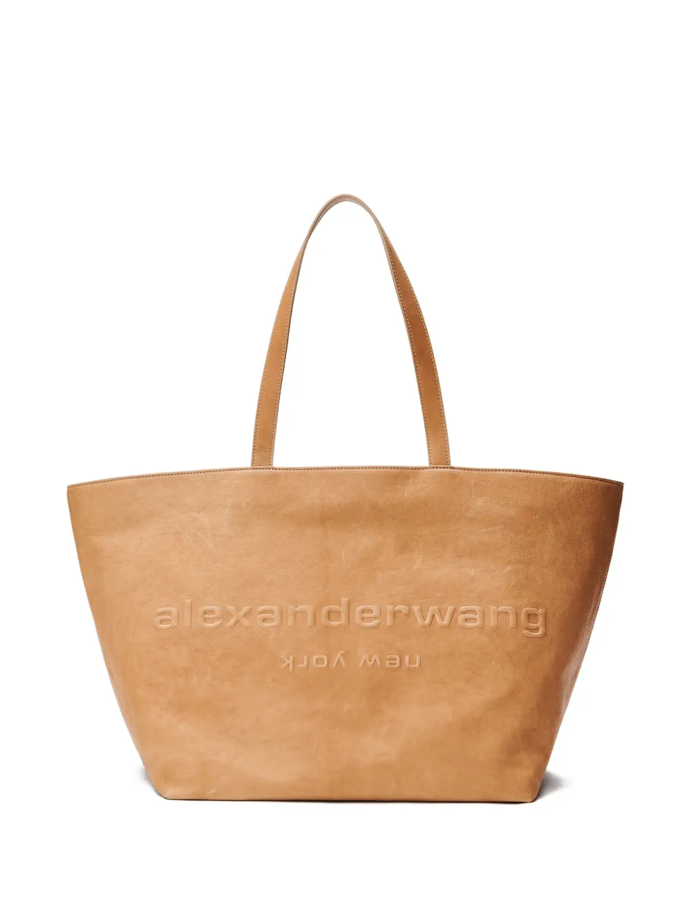 Alexander Wang logo-embossed tote bag | Neutrals | Image 1