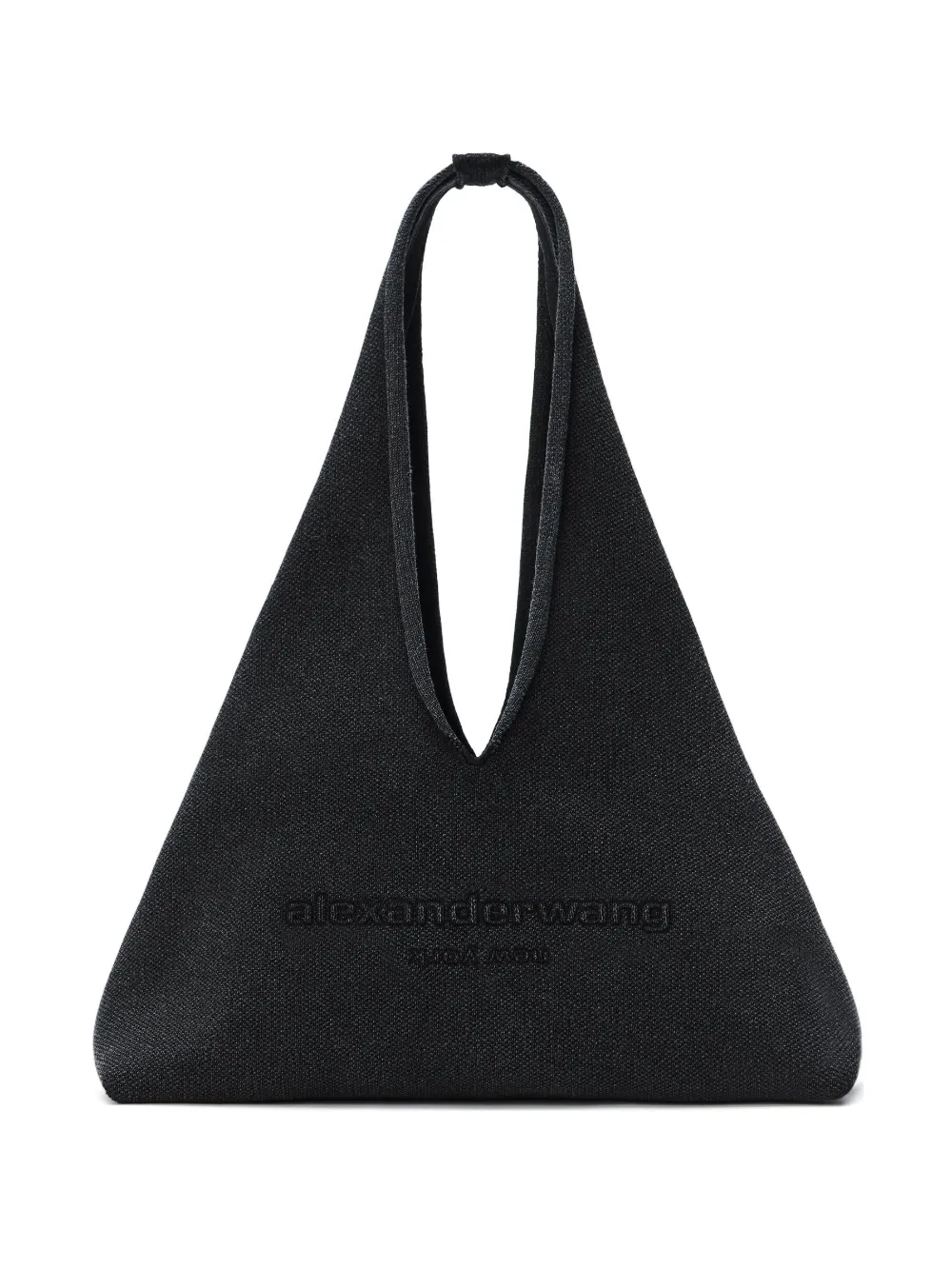 Alexander Wang triangular logo-plaque bag | Black | Image 1