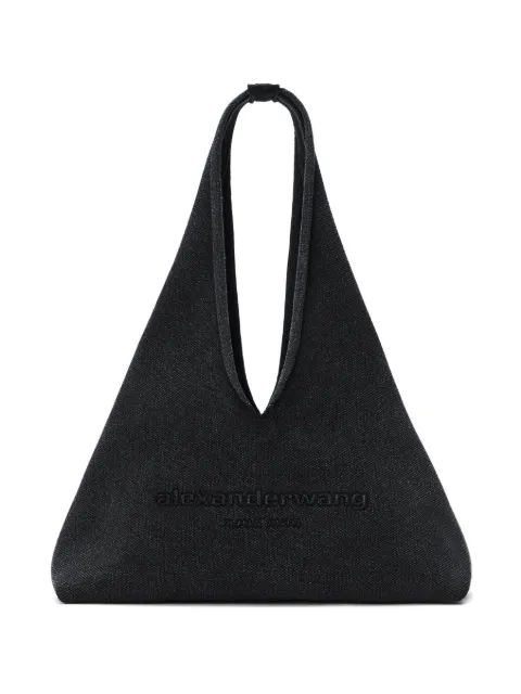 Alexander Wang triangular logo-plaque bag