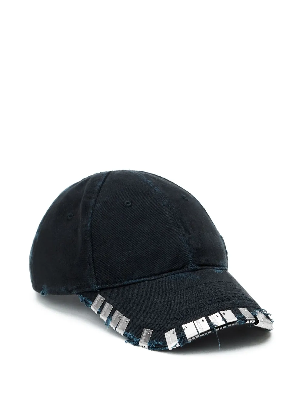 Alexander Wang Hardware honkbalpet Zwart
