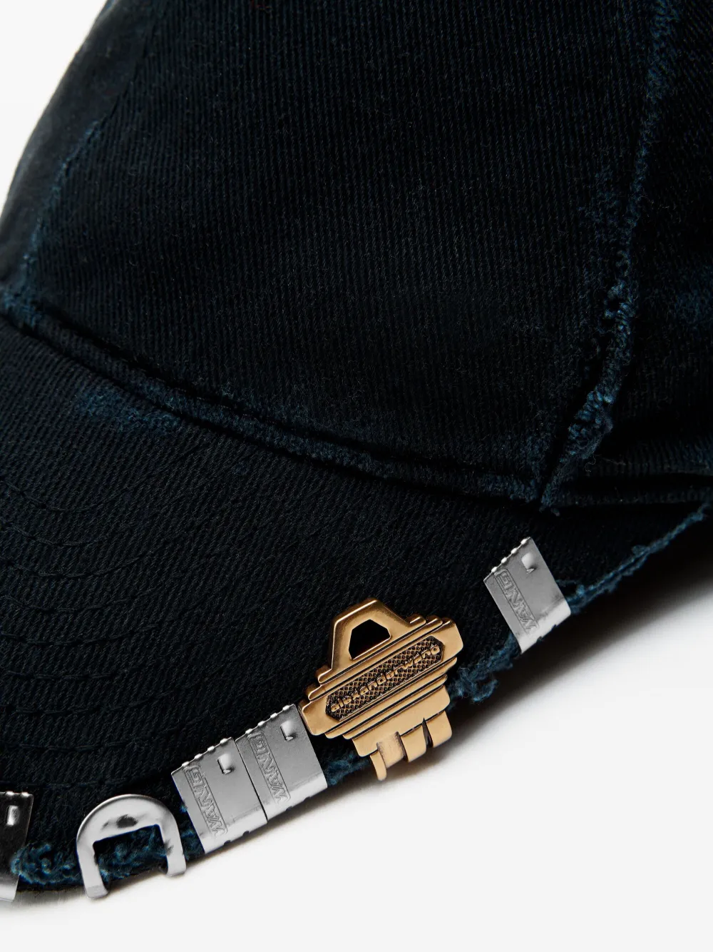 Alexander Wang Hardware honkbalpet Zwart