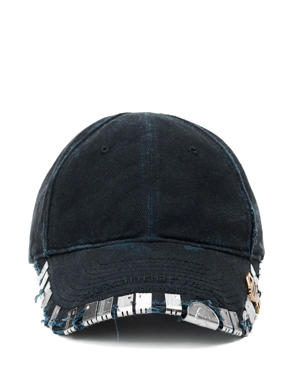 Alexander Wang Hardware honkbalpet Zwart