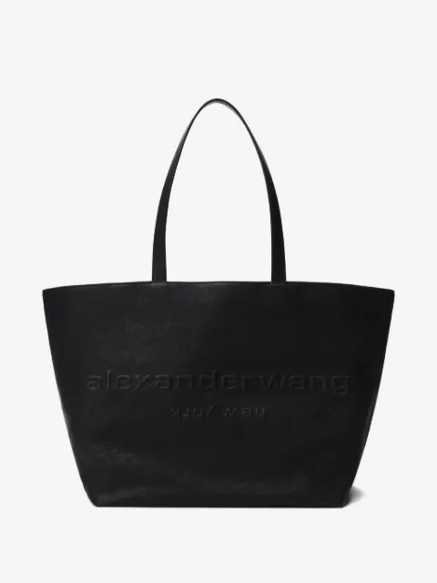 Alexander Wang tote con logo en relieve