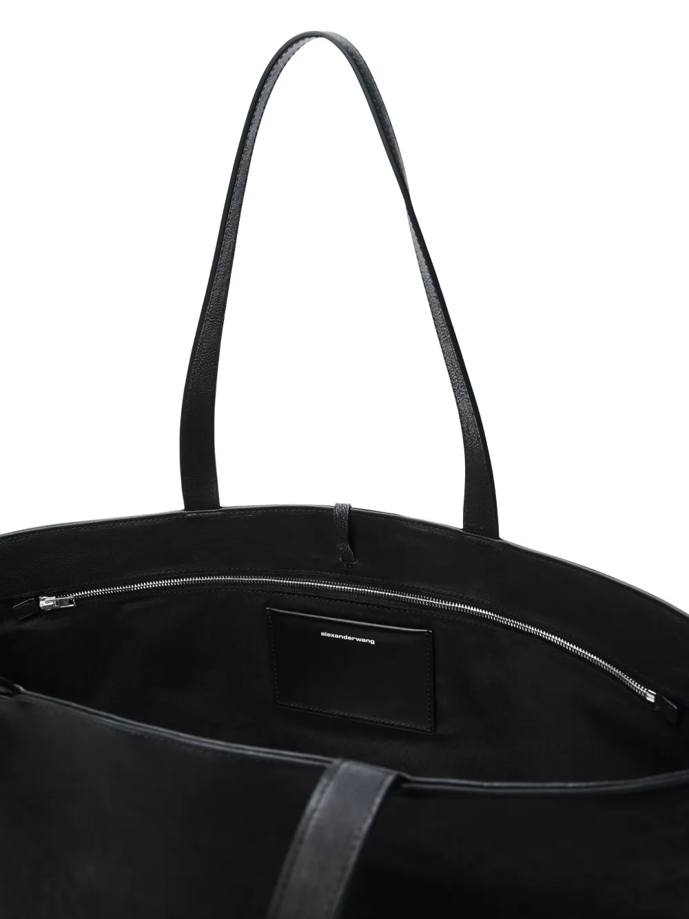Alexander Wang Shopper met logo-reliëf Zwart