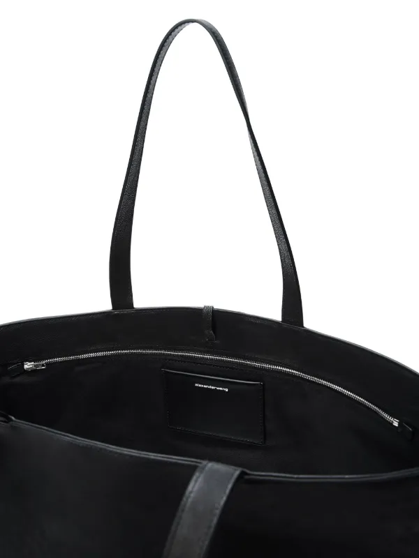 Alexander Wang ロゴエンボス ハンドバッグ | ブラック | FARFETCH JP