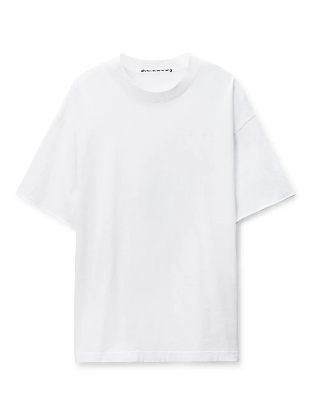 Alexander Wang logo cotton T-shirt Wit