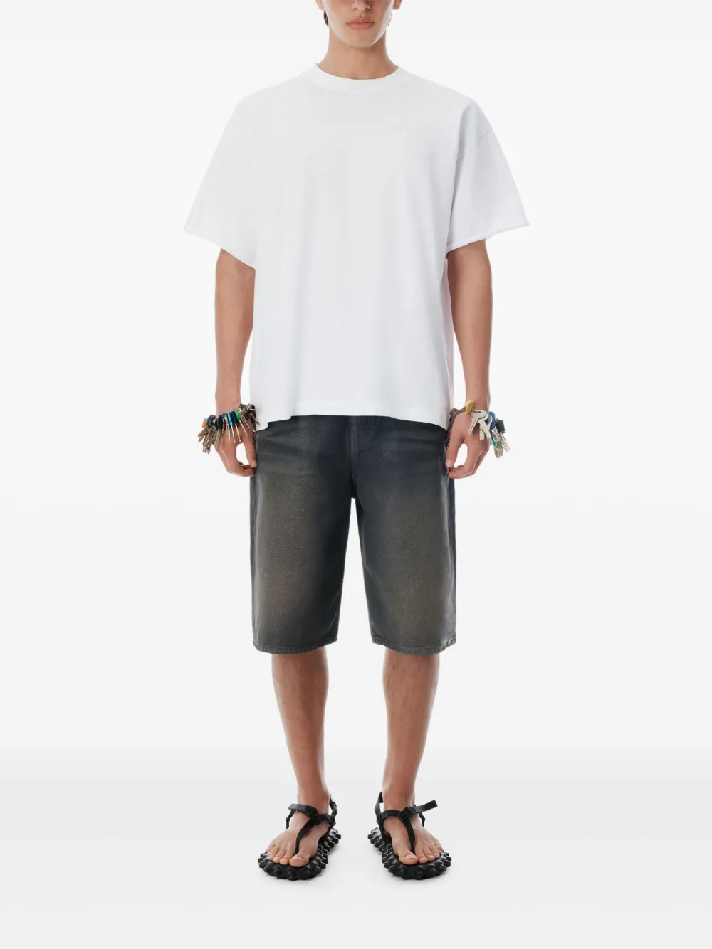 Alexander Wang logo cotton T-shirt | T-Shirts | Image 2