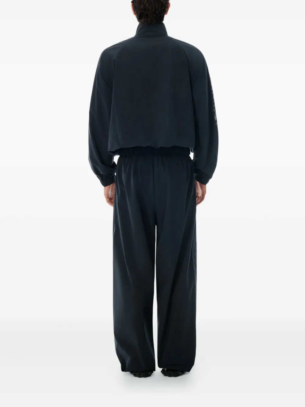 Alexander Wang Trainingsjack met logo Zwart