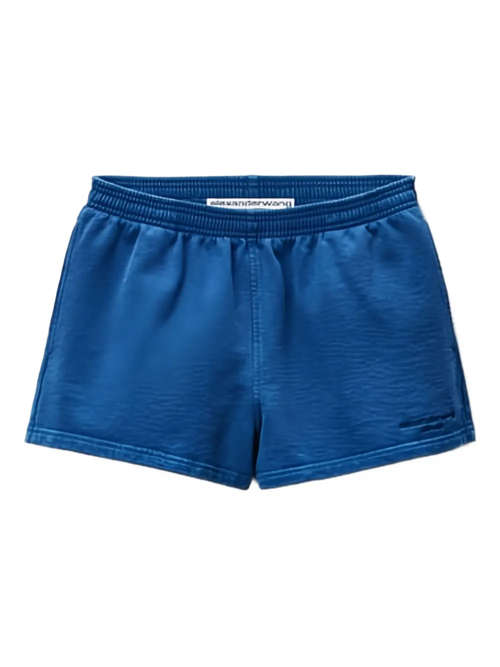 Alexander Wang Elastic-waistband Mini Shorts In Multi