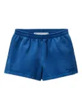 Alexander Wang elastic-waistband mini shorts - Blue