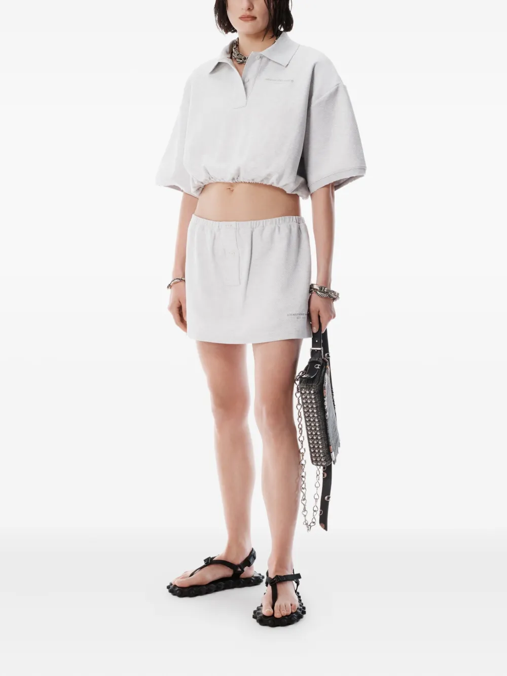 Alexander Wang button-placket miniskirt | Faldas acampanadas | Image 2