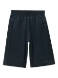 Alexander Wang perforated-logo shorts - Black