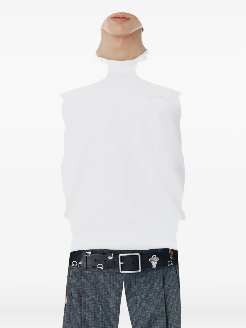 Alexander Wang Cropped tanktop Wit