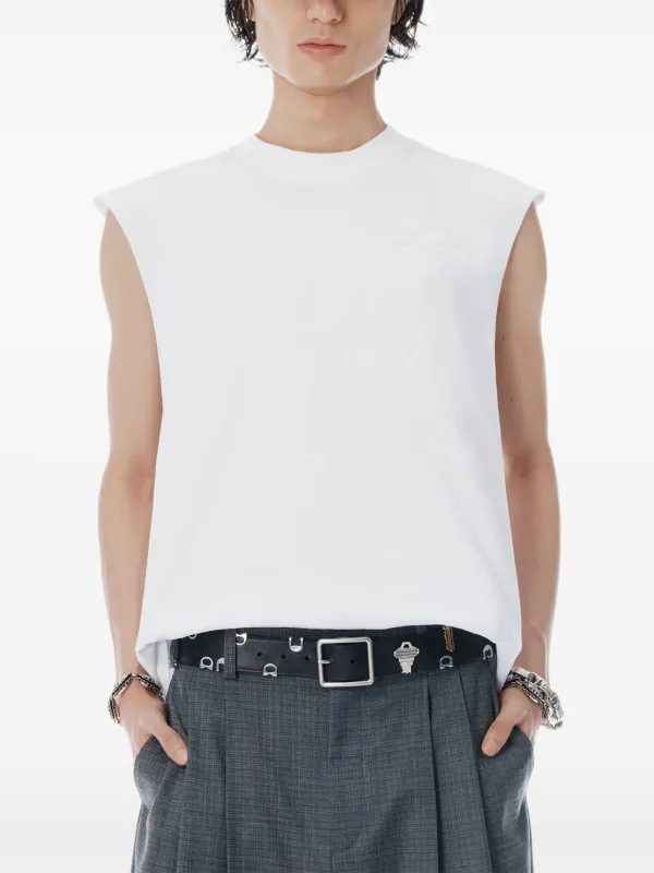 efu EATHER SLEEVELESS TOP ホワイトF FEATHER SLEEVELESS TOP | efu(エフ)official通販サイト – efu