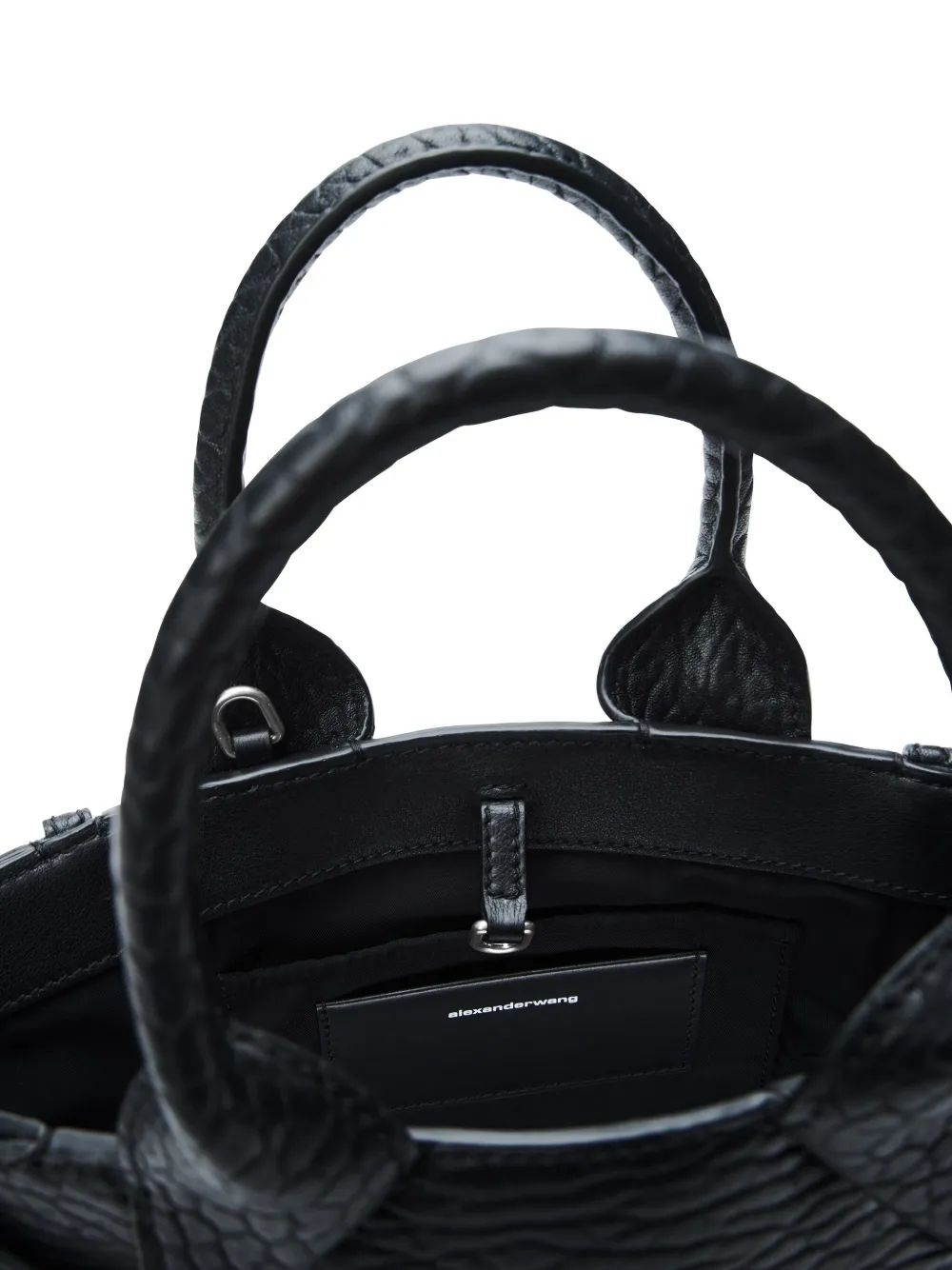 Alexander Wang Shopper met gespdetail en studs Zwart
