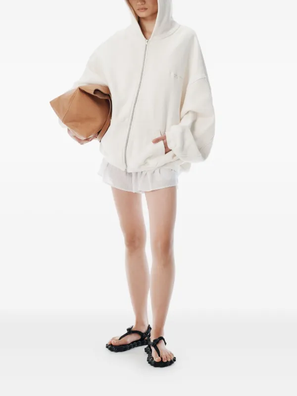 【関税込み】Alexander Wang フーディ & ジップアップ alexanderwang アレキサンダーワング デンスフリース スター