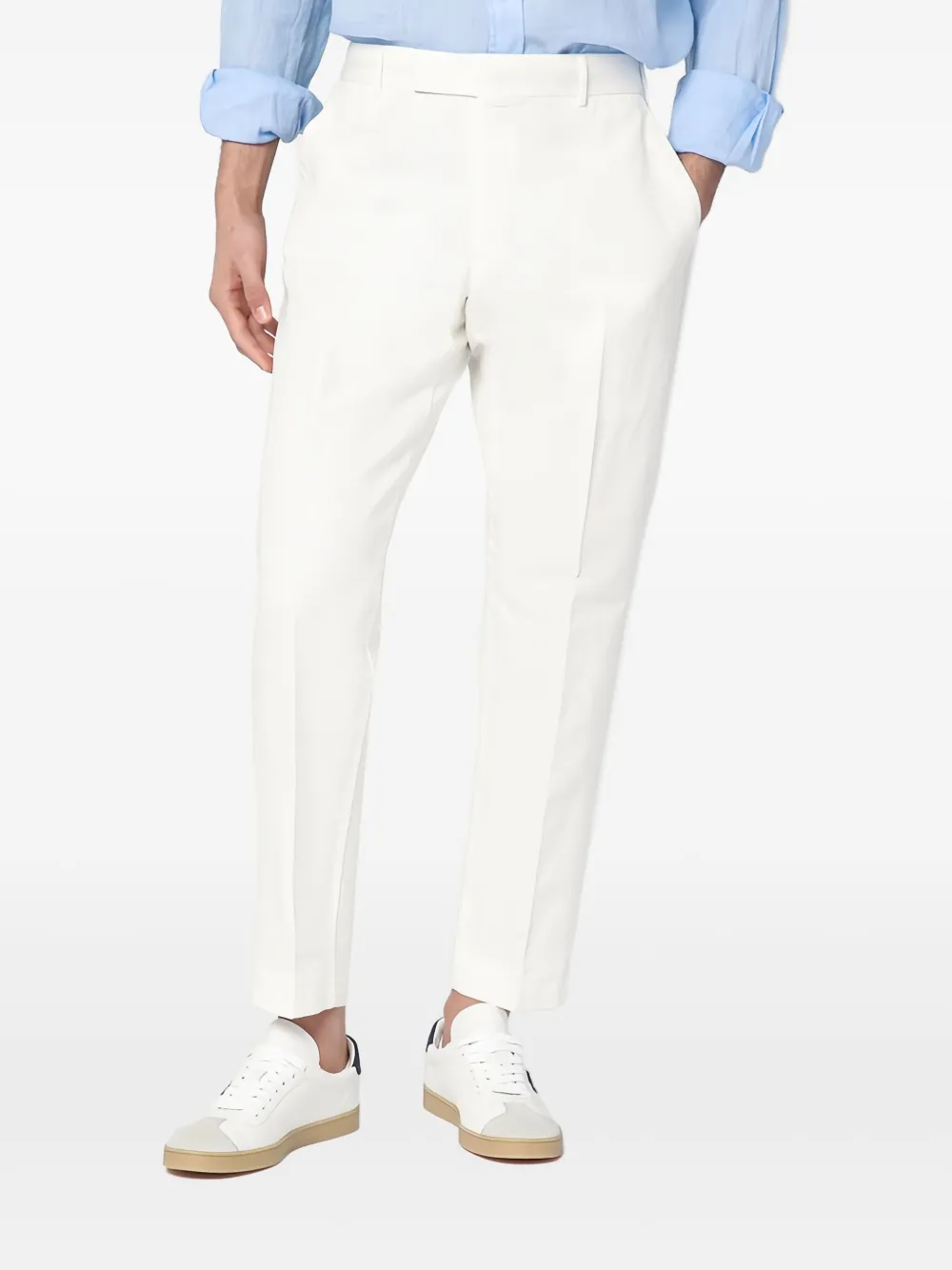 PT Torino Straight broek Wit