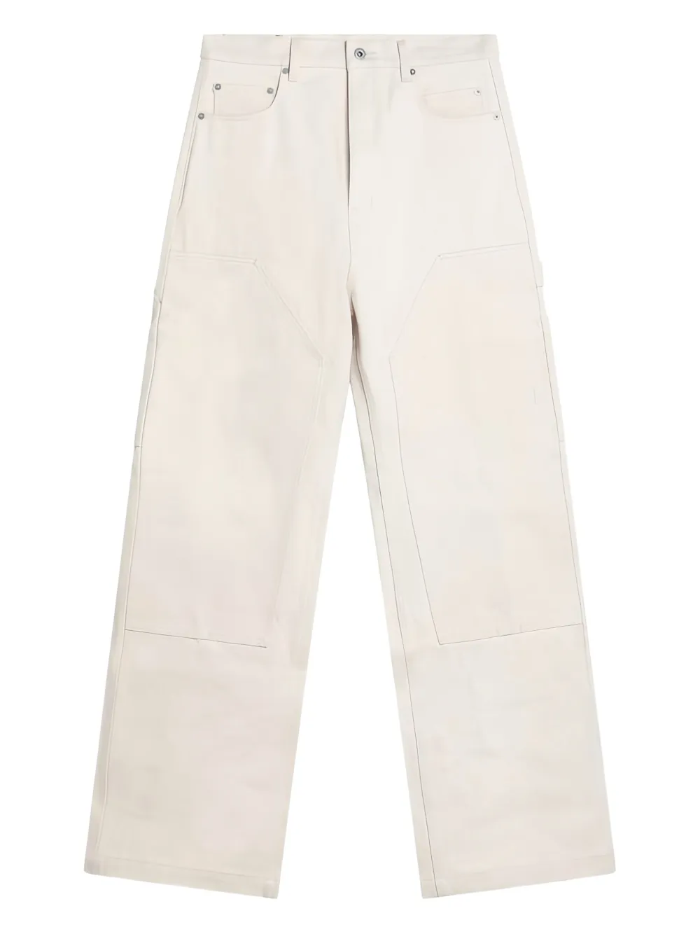 Rick Owens DRKSHDW jean Geth | blanc | Image 1