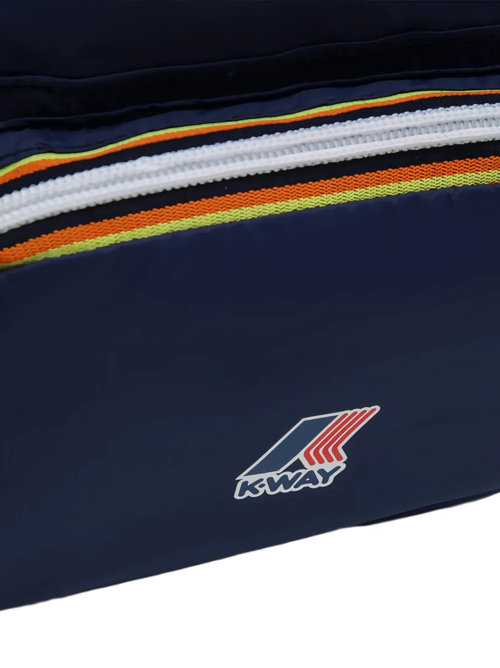 K Way Kids Rugzak met logo Blauw
