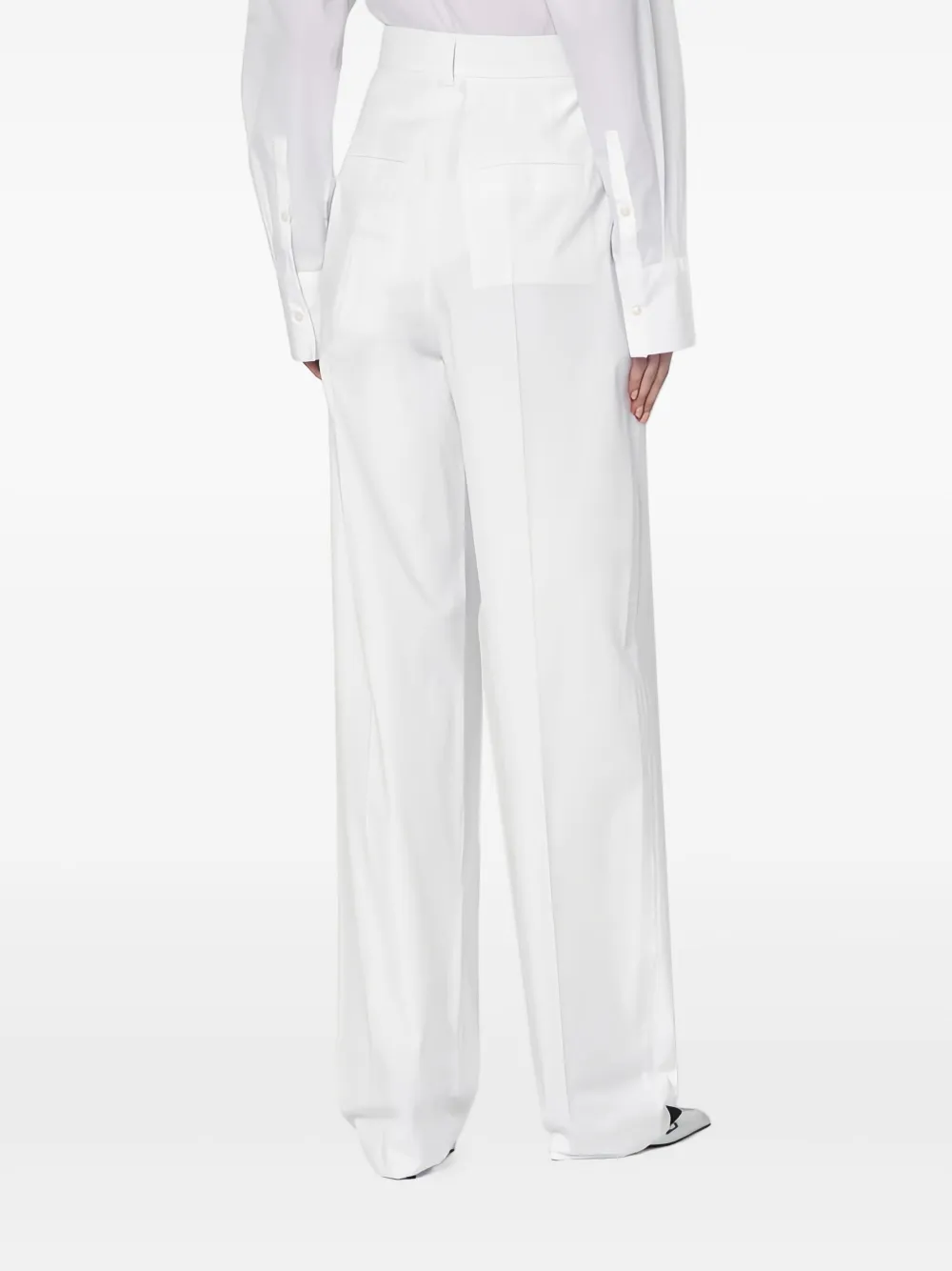 Sportmax Straight broek Wit