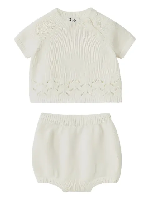 Il Gufo set de shorts y playera en algodón