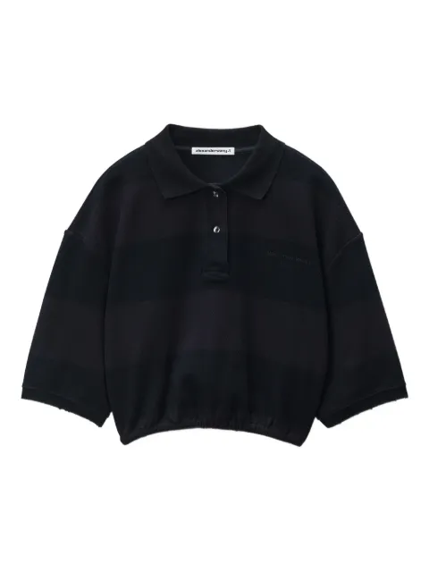 Alexander Wang cropped polo shirt