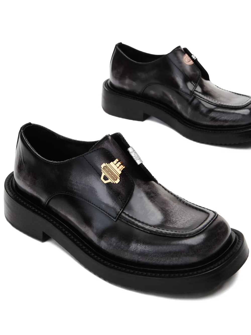 Alexander Wang key-detailed loafers Black