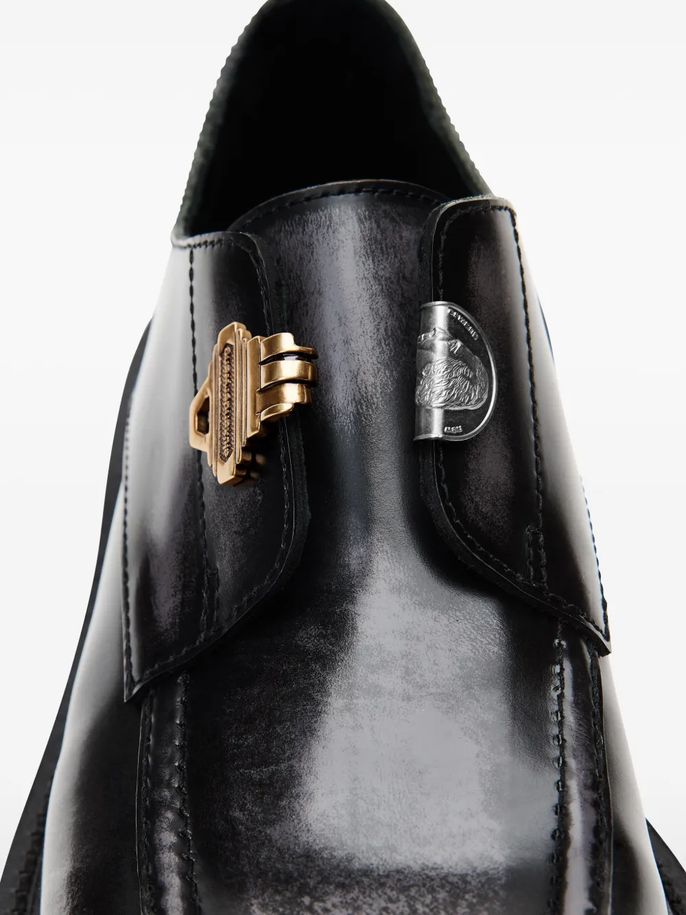 Alexander Wang key-detailed loafers Black