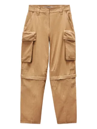 Alexander Wang リップストップ カーゴパンツ | ブラウン | FARFETCH JP