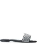 Alexander Wang rhinestone-embellished sandals - Black