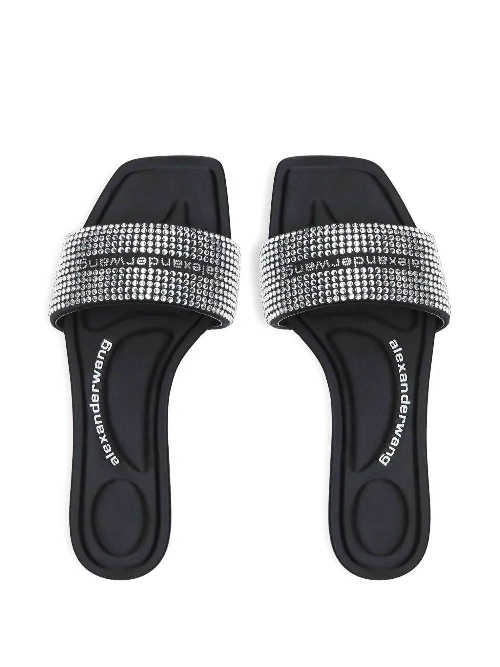 Alexander Wang rhinestone-embellished sandals | Flat Sandals | Image 2