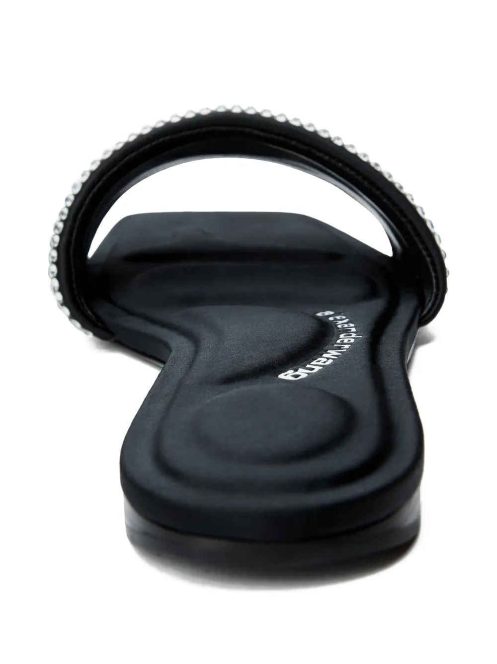 Alexander Wang rhinestone-embellished sandals Black
