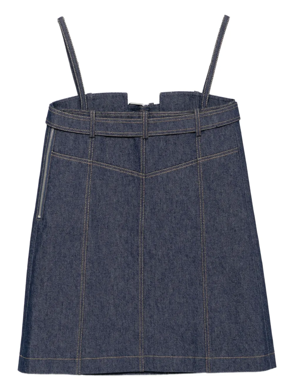 Monse Boxy denim jurk Blauw