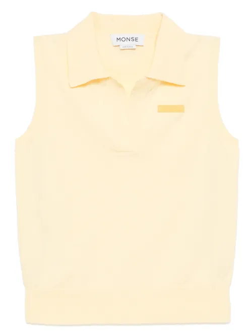 Monse polo en maille - Jaune - Monse - Modalova