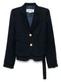 Monse layered blazer - Blue