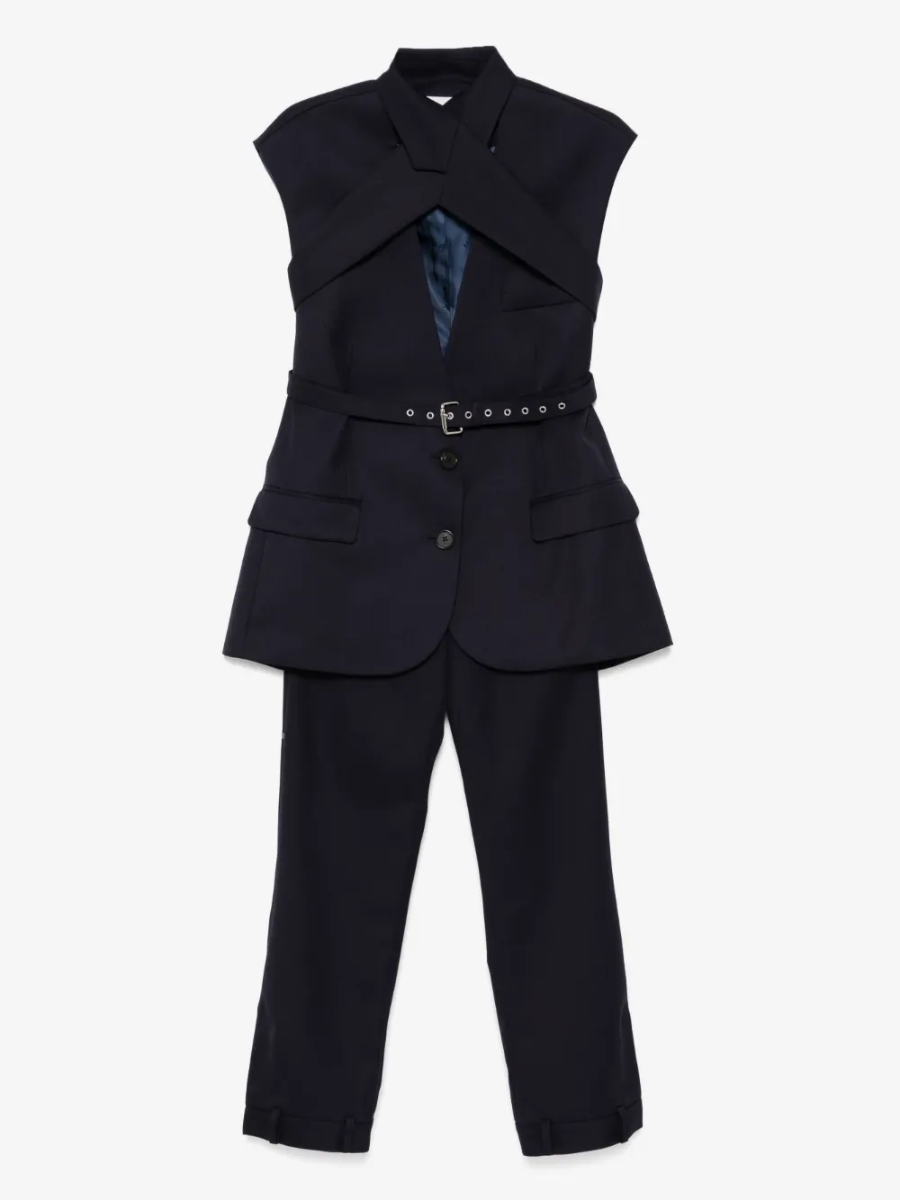 Monse deconstructed tailored trousers | Blue | Image 1