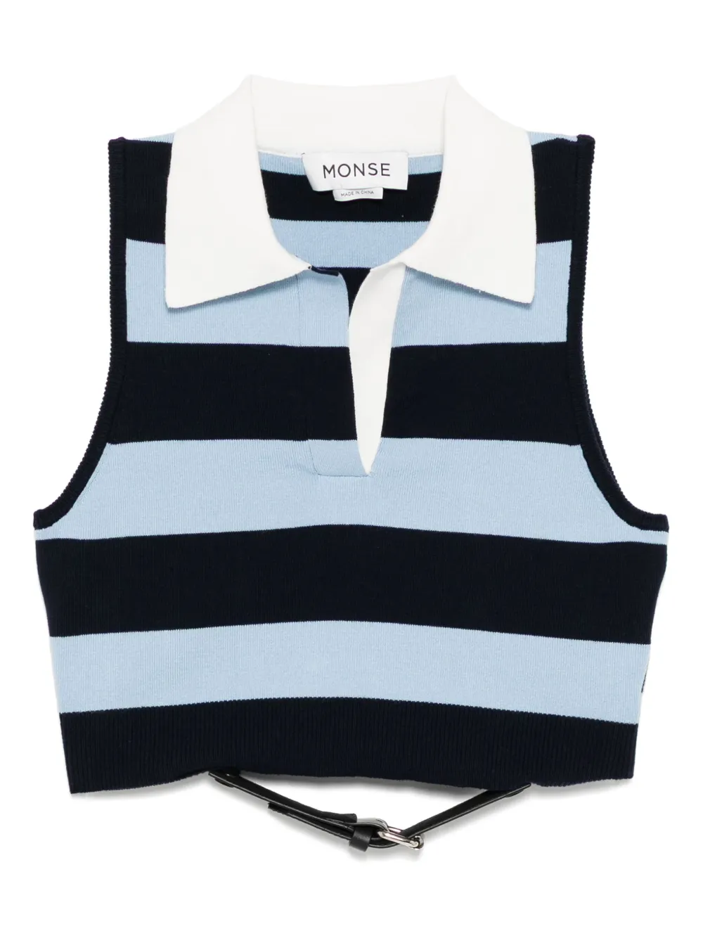 back-buckled top