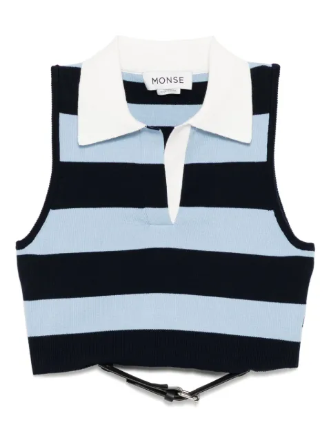 Monse back-buckled top 