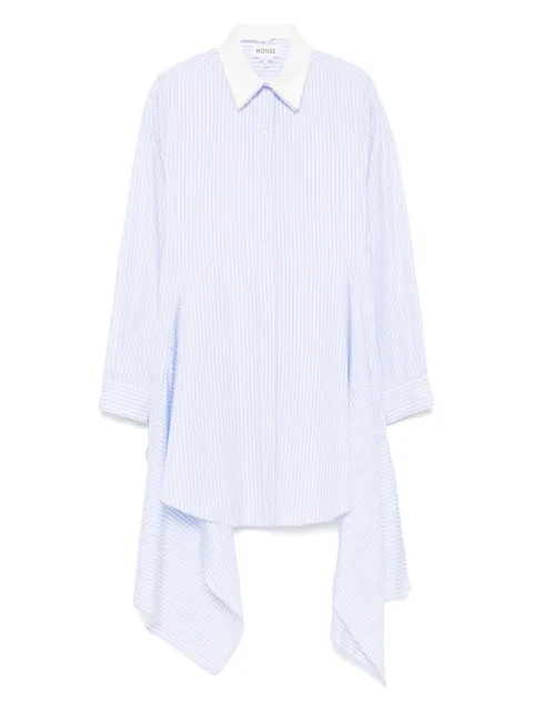 Monse Cascade front shirt dress