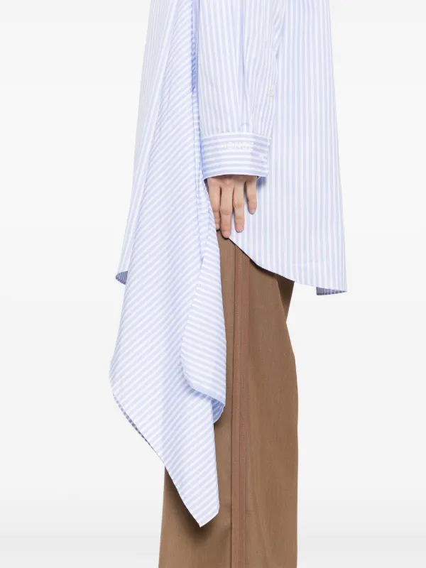 monse cascade shirt dress Cascade Shirt Dress 6 / Blue
