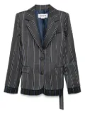 Monse double-layered jacket - Grey