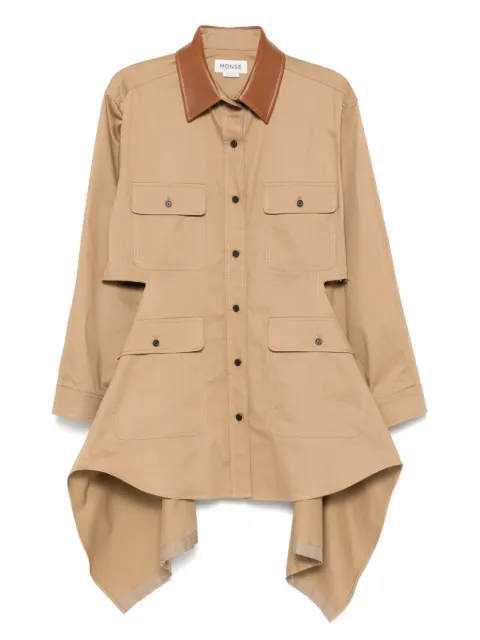 Monse deconstructed cargo jacket