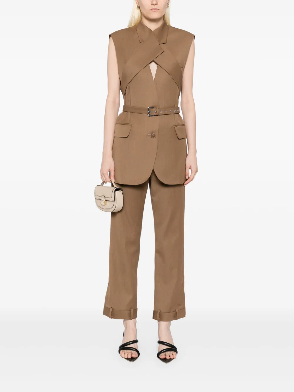 Monse cris-cross sleeveless jacket | Waistcoats & Gilets | Image 2