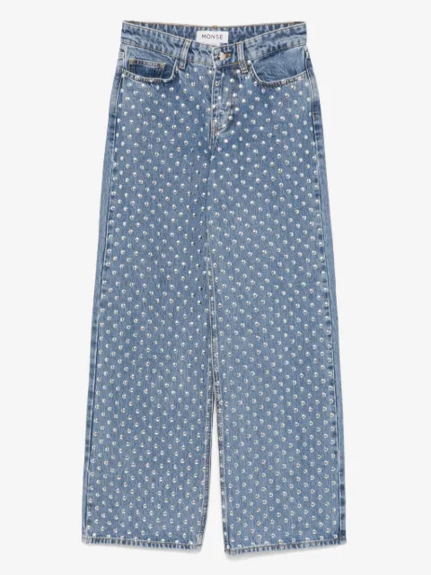 Monse jeans con apliques