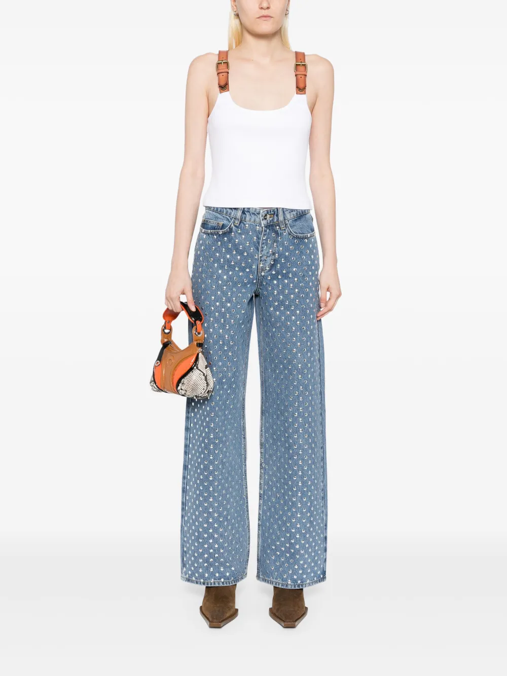 Monse studded jeans - Blauw